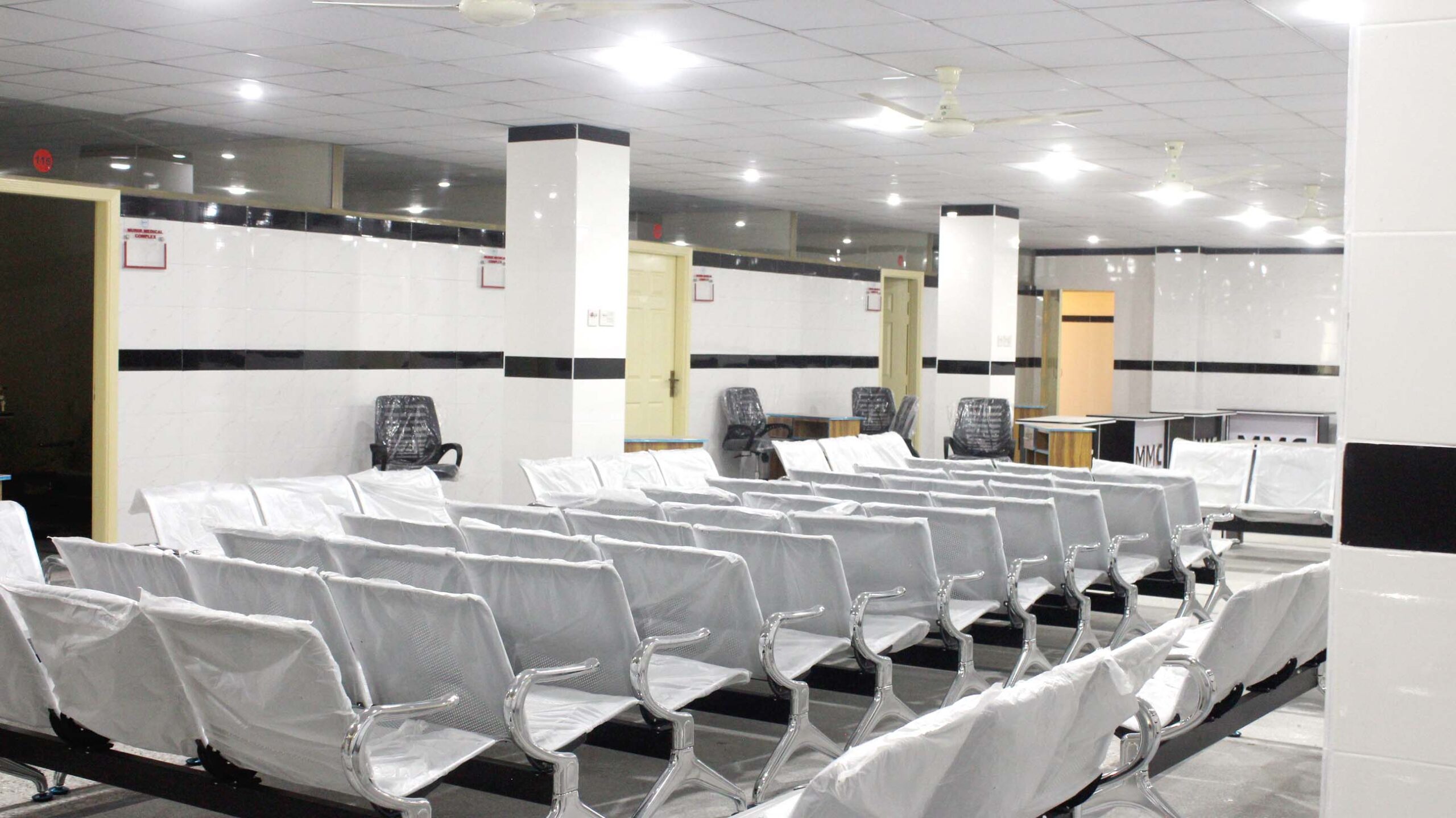 Interior reception area