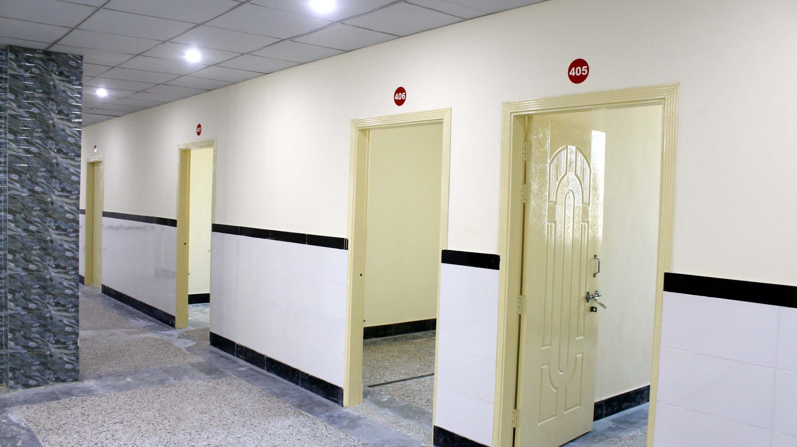Hospital passageway