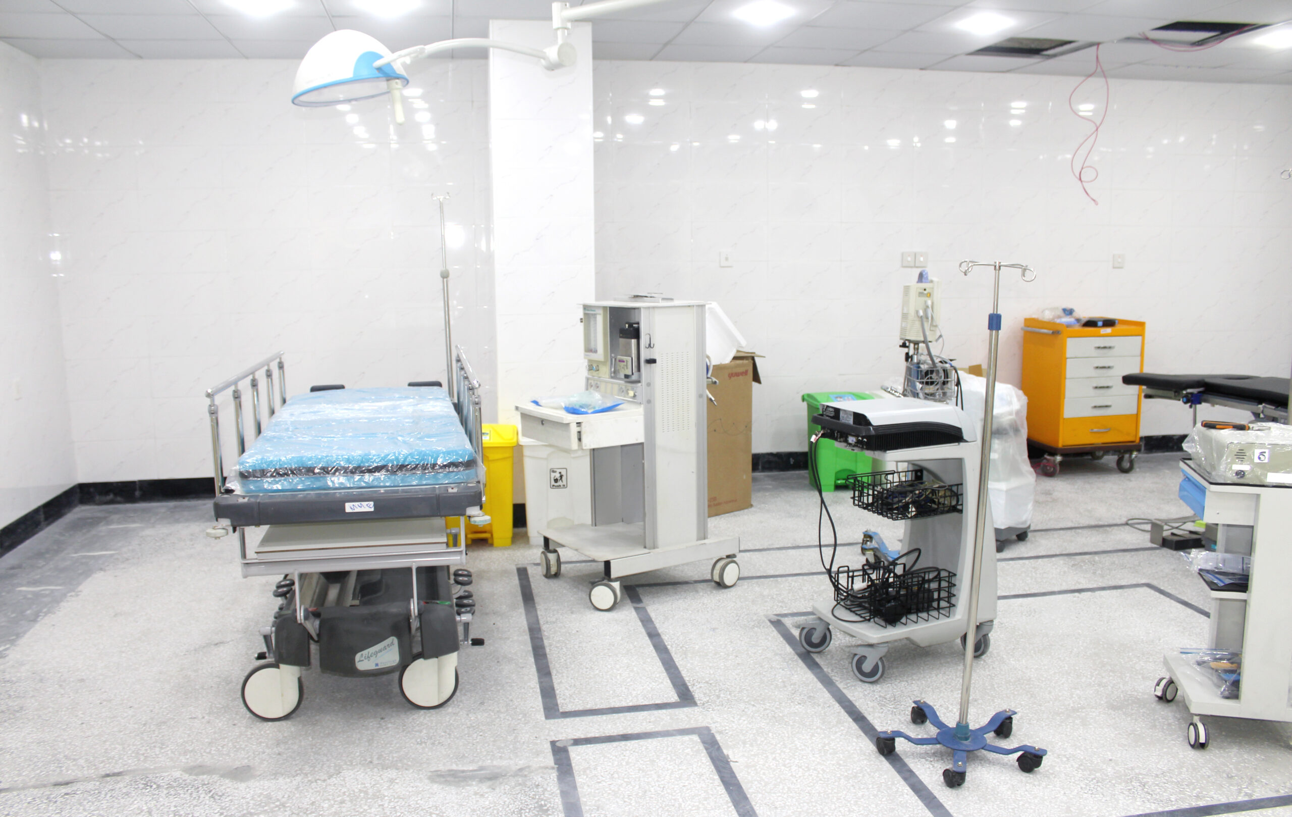 Patient room door
