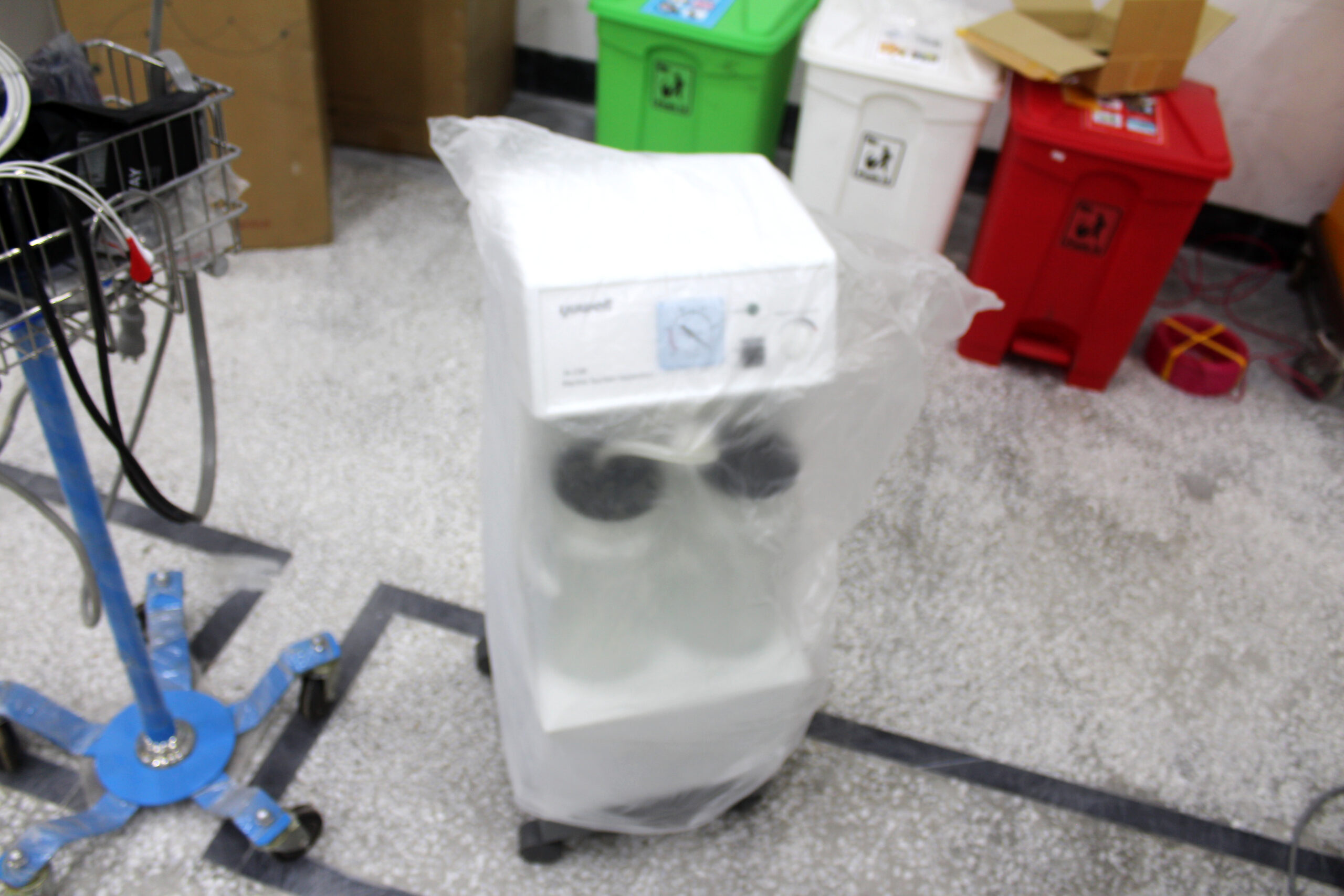 Medical cart and supplies